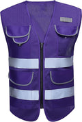 Shine Bright Safety Vest - High Visibility with Reflective Straps and Pockets – Premium, Soft, Durable, and Breathable