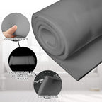 Amylove Polyurethane Foam 24" x 72" High Density Cushion Upholstery Foam Sheet for Seat Replacement DIY Projects Chairs Headboards Sofas Home(1/4" X 24" X 72",Gray)