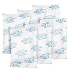 Silica Gel Packets – 50 Gram 50 Packs Moisture Absorbers, Desiccant Packs for Storage, Food Safe Desiccant for Foods, Seeds, 3D Filaments, Electronics, Safes