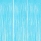 3 Pack Foil Fringe Backdrop - Pastel Blue Shiny Tinsel Curtains for Party Decoration/Photo Booth Props - 3.3x8.2 FT Metallic Foil Backdrop for Birthday, Wedding, Graduation, Christmas.
