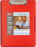 Dexas Slimcase 2 Plastic Clipboard with Storage and Side Opening