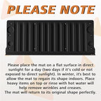 TripleAliners Tailgate Mat for 2019-2025 2026 Chevy Silverado & GMC Sierra 1500 Standard Tailgate Accessories Liner Protector All Weather TPE Custom Fit (Won't Fit Multipro Tailgate/Drop-in Liners)