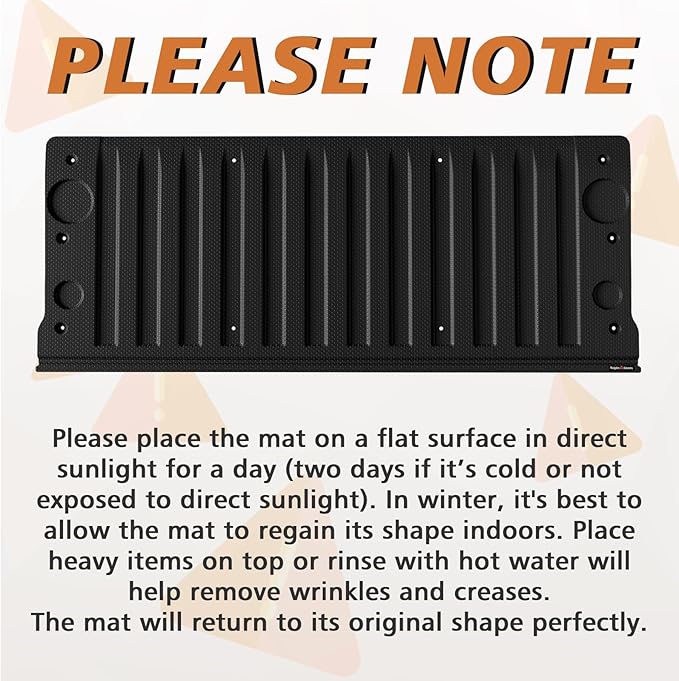 TripleAliners Tailgate Mat for 2019-2025 2026 Chevy Silverado & GMC Sierra 1500 Standard Tailgate Accessories Liner Protector All Weather TPE Custom Fit (Won't Fit Multipro Tailgate/Drop-in Liners)
