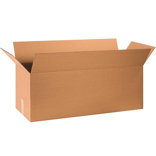 BOX USA Shipping Boxes 32"L x 12"W x 12"H 20-Pack Long Corrugated Boxes for Moving, Shipping, Mailing, Packing, Packaging and Storage