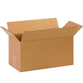 BOX USA Shipping Boxes 14"L x 7"W x 7"H 25-Pack Long Corrugated Boxes for Moving, Shipping, Mailing, Packing, Packaging and Storage