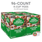 Green Mountain Coffee Roasters Southern Pecan Keurig Single-Serve K-Cup pods, Light Roast Coffee, 96 Count