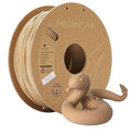 Polymaker Matte PLA Filament Peanut 1.75mm 1kg 3D Printing Filament, PolyTerra 3D Printer PLA Filament