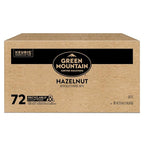 Green Mountain Coffee Roasters Hazelnut Keurig Single-Serve K-Cup pods, Light Roast Coffee, 72 Count