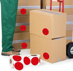 2 Inch Red Circle Stickers 500 Pcs,Permanent Color Coding Dots for Office,Home Organization, File Classification,Multipurpose Labels