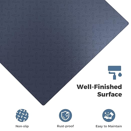 48"x48" Industrial Floor Scale, Accurate Pallet Scale with Digital Indicator, Heavy Duty Weighing Scale for Warehouse Weight Weighing, 10000 lb x 1 lb, Navy