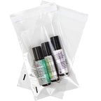 Poly Bags 4x6" - Resealable Poly Bags 4x6 with Suffocation Warning - 200 Pack - Clear Poly Bags - 4x6 Poly Bags - Small Poly Bags - Retail Supply Co