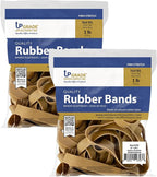Upgrade Rubber Bands, Size 105, 1 lb Bags, 2-Pack, Made in USA