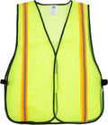 Dazonity High Visibility Reflective Safety Vest, 1pc,Durable Mesh,High Visibility Reflective Strips, Fit for Men & Women, Work, Construction,Cycling, Surveyor,