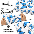 Cute Poly Mailers 12x15.5 Inch 50 Pcs - Butterfly Printed Shipping Bags for Clothing - Waterproof and Tear Resistant Mailing Envelopes - Self-Sealing Packaging Bags for Small Business