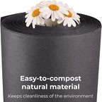 Black Kraft Paper Roll 36" x 8640" (720 feet) - Quality USA-Made Large Paper Roll 50lb Thickness for Packing, Moving, Shipping & Crafts/Art - 100% Recyclable Natural Wrapping Material by IDL Packaging