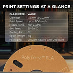 Polymaker Draft PLA 1.75mm 3D Printer Filament, Neatly Wound Cardboard Spool, Dimensional Accuracy +/- 0.02 mm, Fits Most FDM 3D Printers, 10 Pack 10kg Spool(10kg), Matte Black Finish