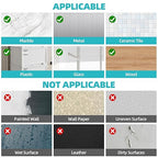 Double Sided Tape Heavy Duty 0.75in×20ft, Nano Tape Double Sided, Removable Traceless Two Sided Adhesive Tape, Clear Mounting Tape Double Sided Tape for Walls, Hanging Picture,Poster,Carpet
