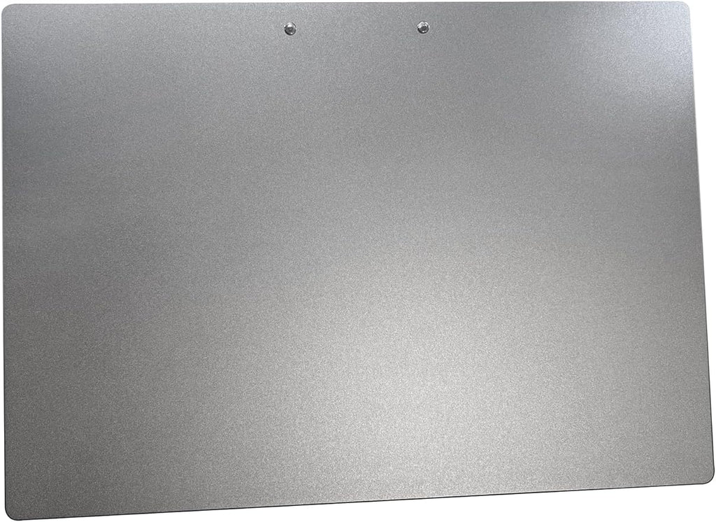 Horizontal Aluminum Clipboard,11x17 Inches A3 Side Clip Metal Clipboards with Pen Holder,Extra Large Construction Board,304 Stainless Steel Low Profile Clip