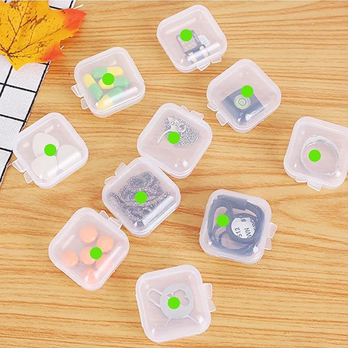 PARLAIM 1/4 Inch Round Permanent Adhesive Color-Code Dot Stickers, 1000 Stickers Roll Dispenser Box Green Circle Labels (Light Green)