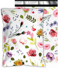 Poly Mailers 6x9 Inch 100 Pcs - Bud Printed Shipping Bags, 2.4mil Thickness, Waterproof and Tear Resistant Mailing Envelopes, Self-Sealing Packaging Bags for Small Business