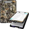 Clipboard with Storage, High Capacity Plastic Storage Clipboard with Pen Holder for for Women Teachers Work, School & Office Supplies, Cute Pattern Decorative Clipboards, Camouflage