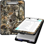 Clipboard with Storage, High Capacity Plastic Storage Clipboard with Pen Holder for for Women Teachers Work, School & Office Supplies, Cute Pattern Decorative Clipboards, Camouflage