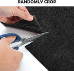 450 GSM Extra Thick Waterproof Black Carpet Runner for Events Decorations, 3X20 Ft Not Slip Black Runner Aisle Runway Rug for Wedding, Party, Banquet, Activity Entrance and Special Events Decorations