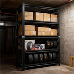 72''H Wire Shelving Unit, 3020 Lbs Heavy-Duty Garage Storage Shelves, 5-Tier Adjustable Reinforced Shelves for Laundry Rooms, Basements, Kitchens&Outdoor (36''W*16''D*72''H, 5-TIER-wire shelving)