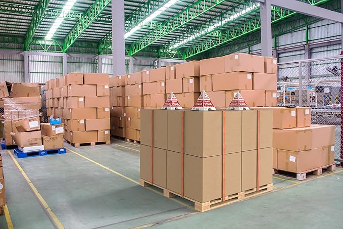Brimar - 8.5" × 8.5" × 10″ - Do Not Stack Cone (Set of 50 cones) - 3.55mm Corrugated Cardboard- Durable Construction - Highly Visible Design