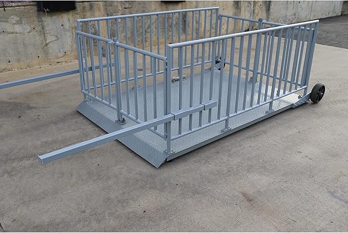 Liberty LS-930-5’x7’ (60” x 84”) Platform Cage System Portable Livestock Animal Weighing Scale