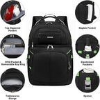 Insulated Cooler Backpack,Double Deck Leakproof Cooler Bag,Insulated Backpack Cooler Lunch Backpack for Men Women