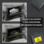 Car Insurance and Registration Card Holder | for BMW Ford Tesla Cadillac All Cars | Store Cards, ID License & Essential Documents | Premium Leather with Magnetic Closure
