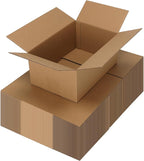 CRUGLA 40 Packs 9x6x4 Shipping Boxes for Small Business, Corrugated Cardboard Boxes Bulk for Shipping Packing Mailing
