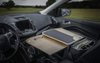 AutoExec GripMaster Car Desk for Your Vehicle Workstation and Mobile Office, Natural with 400 watt Power Inverter