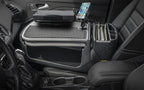AutoExec AE-GMCD-PM-PS-GT GripMaster Car Desk for Your Vehicle Workstation and Mobile Office, Grey with Phone Mount and Printer Stand