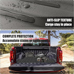AUXKO All Weather Truck Bed Mat for Chevrolet Chevy Colorado & GMC Canyon 2026 2025 2024 2023 5FT Bed Vehicle Cargo Liner Colorado Canyon Accessory