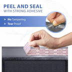 Black Poly Bubble Mailers 8.5x12 inch #2 | Self Seal Padded Envelopes | Cushioned Bubble Mailer | Usable Size 8.5x11 | WaterProof | Lightweight mailing Shipping Bags | US Made | 100 Pack Bulk