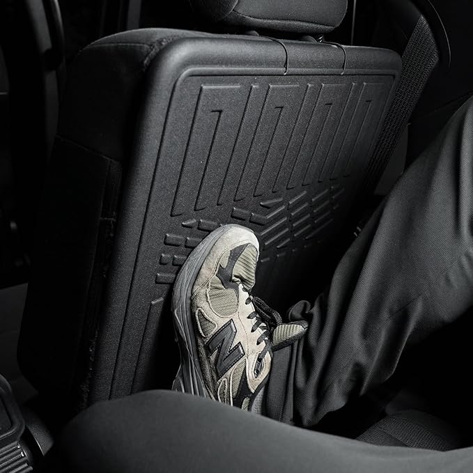 Kick Mats Backrest Mats for 2016-2025 2026 Dodge Durango 7 Seats Bench Seat Car Mat Accessories, All Weather TPE Seat Back Covers Protector SXT GT RT(7 Seats 2nd Row Kick Mats)