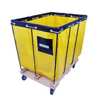 Basket Trucks,Service Carts Yellow 12 Bushel Knock Down Truck,Carts, 15.0 cu. ft, 600 lb, 36" L X 26" W X 34" H Capacity