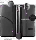 CoBak Car Registration and Insurance Holder - Vehicle Glove Box Car Organizer,Auto Truck Comparment Accessories Case with Magnetic Closure for Driver License,Cards