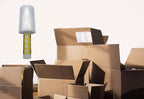 Stretch Wrap Clear Plastic Wrap Roll 6 inch X 1000Ft 80 Guage Industrial Mini Stretch Wrap Film with Handle for Moving,Shipping,Packing Fuiniture Adhering Shrink Film