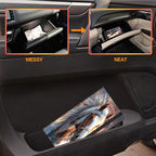 Car Registration and Insurance Holder,Leather Vehicle Glove Box Organizer Wallet for Document, for Any Car,Truck,Motorcycle,Driver License,Trailer or Boat,Men & Women,Brown White Appaloosa Horse