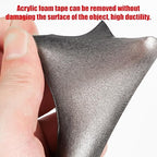Double Sided Tape Heavy Duty, Waterproof Mounting Foam Tape, 16.5ft Length, 0.78in Width, High Temperature Resistant Adhesive Tape for Car, LED Strip Light, Office Decor, Made of 3M VHB Tape.