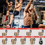 Climbing Rope Gym Workout - 10FT 15FT 20FT 25FT 30FT 35FT Heavy Duty Jute Thick Ropes for Adults Strength Training Outdoor Tree Swing Indoor Home Fitness Exercise - 1.5 Inch