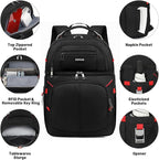 Insulated Cooler Backpack,Double Deck Leakproof Cooler Bag,Insulated Backpack Cooler Lunch Backpack for Men Women