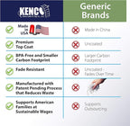 4" X 6" Direct Thermal Perforated Stickers Labels for Shipping Labels, Inventory, and Color Coding - Compatible with Zebra, Rollo, Godex and More (Blue, 1 Roll)