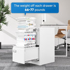 2 Drawer File Cabinet with Lock Metal Vertical Filing Storage Cabinet Office Home Steel Vertical File Cabinets for A4 Legal/Letter Size Narrow File Cabinet Locked,Assembly Required