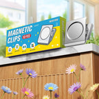 12 Pack Large Magnetic Clips Heavy Duty, Strong Magnet Clips for Notes, Fridge Magnets, Refrigerator Magnets Clip for Organization, Chip Clip Magnets for Whiteboard, Classroom, Cruise, Office