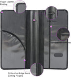 CoBak Car Registration and Insurance Holder - Vehicle Glove Box Car Organizer, Auto Truck Comparment Accessories Case for Essential Document, Driver License, Cards
