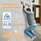 PPB Double Sided Adhesive Tape Heavy Duty, Removable Mounting Tape, Nano Tape, Clear Two Sided Wall Adhesive Strips for Home, Office, Car, Outdoor Use, 10FT
